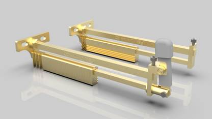 ICI POPULAR 150 FULL BRASS CLOTH FOLDER Snap Gauge