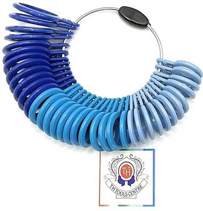 T H TOOLS CENTRE T H Tools Centre Ring Sizer plastic Ring Gauge