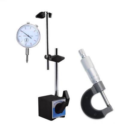 Digital Craft Dial Indicator Measurement Dial Gauge, Magnetic Stand, Micrometer 0-25mm, Dial Indicator
