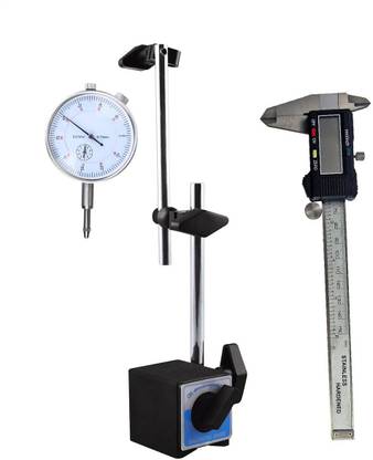 Digital Craft Dial Indicator Measurement Dial Gauge,Magnetic Stand,Digital Caliper 150mm Dial Indicator