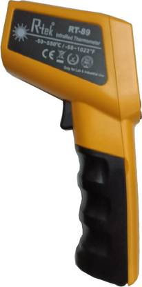 R-tek Infrared Thermometer Gun for Lab & Industrial Use RT-89 Test Indicator