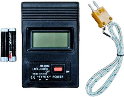 "Ji" Japsin Instrumentation Portable Digital Temperature Indicator, -50 to 1300°C, K Type Thermocouple Test Indicator