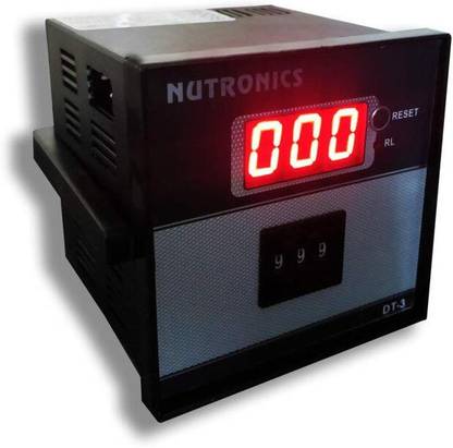 NUTRONICS DT-3 12.5 mm Digital Timer ( 48*48 ) Frequency Meter