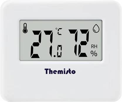 Themisto TH-HTC3 Digital Hygrometer Humidity and Temperature Test Indicator