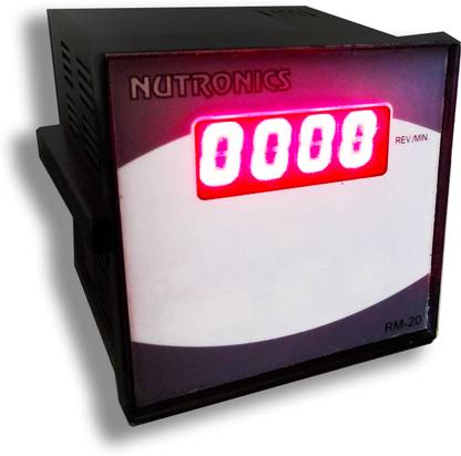 NUTRONICS Nutronics RM-20 0-9999 RPM Digital RPM Indicator Test Indicator