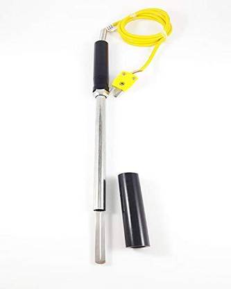 Japsin instrumentation Leaf Type K Type Thermocouple Surface Measuring Sensor, 50 to 1200 Deg C Test Indicator