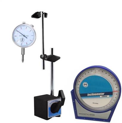 Digital Craft Indicator Measurement Dial Gauge, Magnetic Stand, Magnetic Angle Finder 100mm, Dial Indicator
