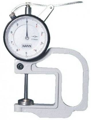KANN Dial Thickness Gauge TG 1 (0.01 x 10 mm, White) Dial Indicator