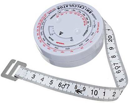 Rutam 1.5m Measuring Tape BMI Body Mass Index Retractable Measurement Tape