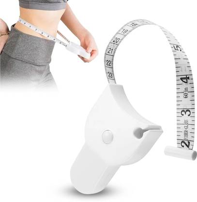 Mitex Automatic Retractable Body Measuring Tape – Self-Locking Fitness Tape Measurement Tape