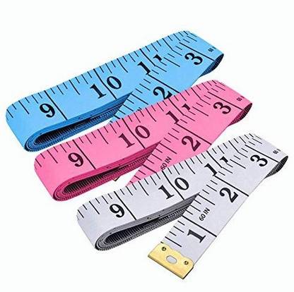 IKIS Measuring tape, inch tape for measurement, tailor tape (Pack of 3) Measurement Tape