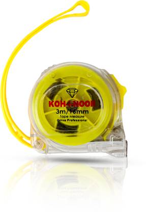 OMXE KOH-I-NOOR Professional Transparent 3M Power Lock Measurement Tape