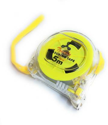 M MOD CON 5 Meter Durable Quality Steel Blade with Auto-Lock Function Measurement Tape