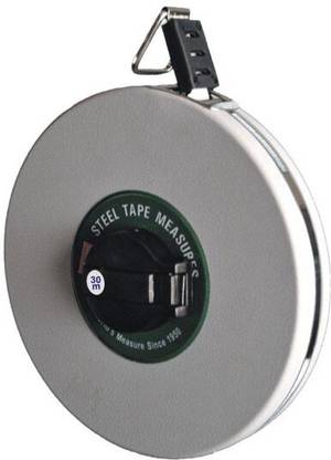 GKFML ENGINEERS LONG STEEL 9.5 MM 30 M Measurement Tape