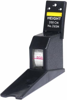 dinojames Wall Mounted Stature Scope Height Measuring Scale for School & Clinics Measurement Tape (2 Metric) Measurement Tape (2 Metric) Measurement Tape