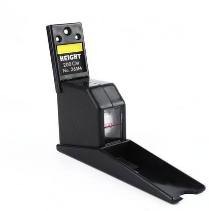 Dr care Self Lock Wall Mounted Height Meter 0-200cm Stadiometer Adult Tape Measurement Tape