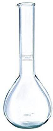 Elecopto FLASK MEASURING JAR (GLASS) 1000ml Measuring Cup