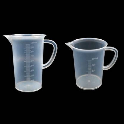Labex 1000ml & 500ml Jar Combo Pack Cup Measuring Cup Set (1000ml and 500ml) Measuring Cup Set