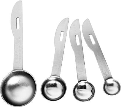 Nexshop ™Stainless Steel measuring cups, Tablespoon and Teaspoon for Measure Liquid Measuring Cup