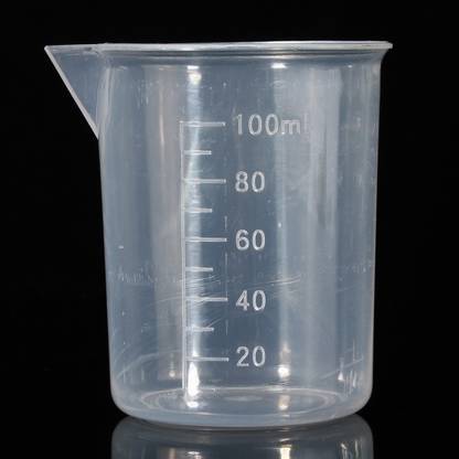 Mitrolia 100ml Measuring Beaker (Pack of 1) use for Kitchen And Lab Measuring Cup