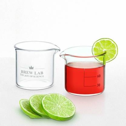 Brew Lab Shot Glass or Peg Measure Measuring Cup Set