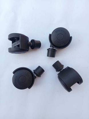 castersman -Cooler Compatible Wheels, 24mm Pillar Size Swivel Caster (Pack of4) Multiple Unit Measuring Wheel