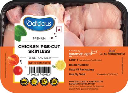 Elicious Fresh Chicken Precut Skinless