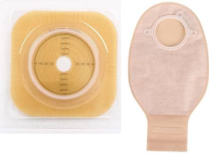 Bao Health Pack of 1 Set of Flange and Pouch ( 70mm for Colostomy and Ileostomy) Hydrocolloid Medical Dressing