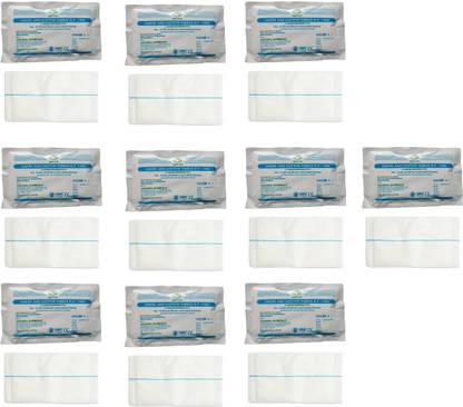 Agarwals Premium Sterile Combine Dressing Surgical Pad 10CM x 20CM (Pack of 10) Interactive dressings Medical Dressing