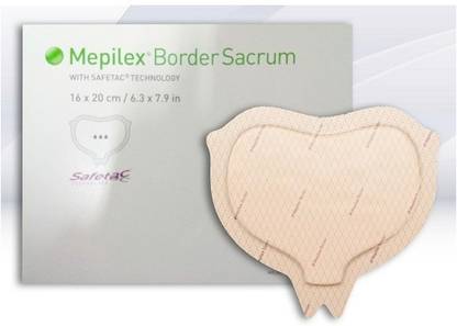 Mepilex border sacrum Foams Medical Dressing