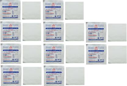 Agarwals Absorbent Gauze Swabs Premium Sterile 10 cm X 10 cmX12 ply (Individually Packed) Sterile Gauge Roll