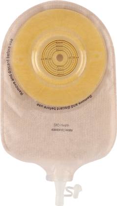 Bao Health One piece Urostomy bag Convex custom cut upto 44 mm (PACK OF 10) Hydrocolloid Medical Dressing