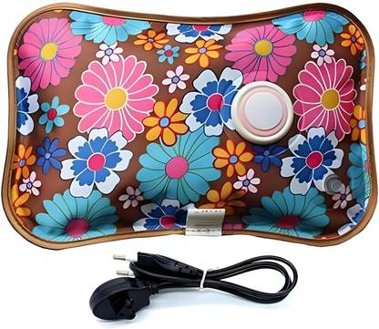 MCP Healthcare ELECTRO THERMO RECHAGEABLE HOT WATER BAG (MULTICOLOR) Heating Pad