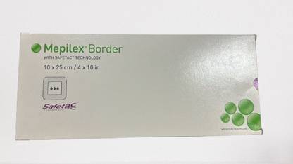 Mepilex Border 10*25cm /4*10 in Foams Medical Dressing
