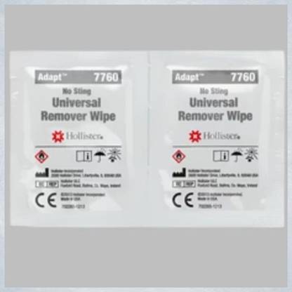 Hollister 7760 Adapt Universal Remover Wipes No Sting Interactive dressings Medical Dressing