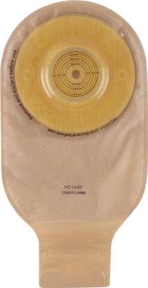 Bao Health One piece open ostomy bag with filter convex, Velcro closure, 44mm (PACK OF 5) Hydrocolloid Medical Dressing