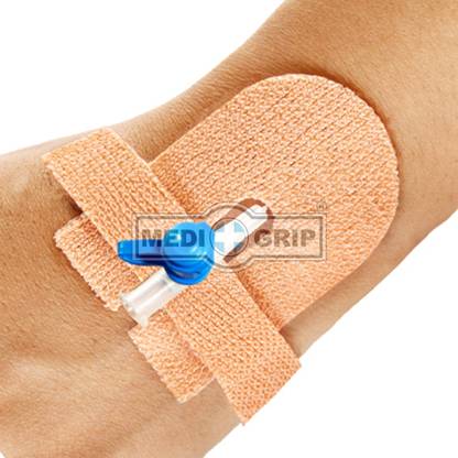 Medigrip Elastic Adhesive I.V. Cannula Fixator Dressing 6 cm x 8 cm (100 Pieces) Films Medical Dressing