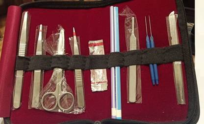 mediwave Surgical MBBS First Year Dissection Box Complete Kit Medical Equipment Combo