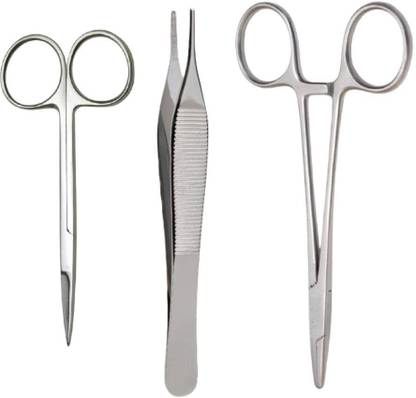 clark 3 Pcs Medical Student Suturing Tool Kit Surgical Plier