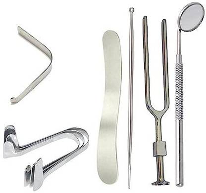 Forgesy Set of 6 ent Instruments (ENT Set of 6) Medical Equipment Combo