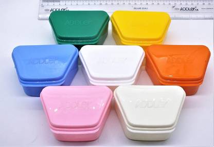 ADDLER Dental Storage Container Teeth Storage Boxes pack of 7) Medical Equipment Combo