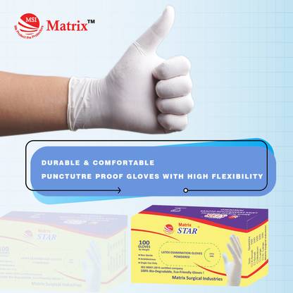 MSI MATRIx LEGM Latex Examination Gloves