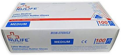 Nulife examination gloves Latex Examination Gloves