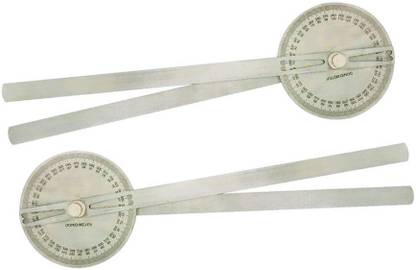 BOS MEDICARE Goniometer Protector set physiotherapy | orthopedic Medical (360 Degree) Set Of- 2 Medical Goniometer
