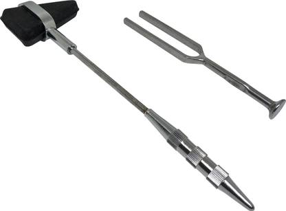 Sahyog Wellness Medical Knee Surgical Hammer & Tuning Fork (1024H) For Doctors & Medical Student Medical Hammer