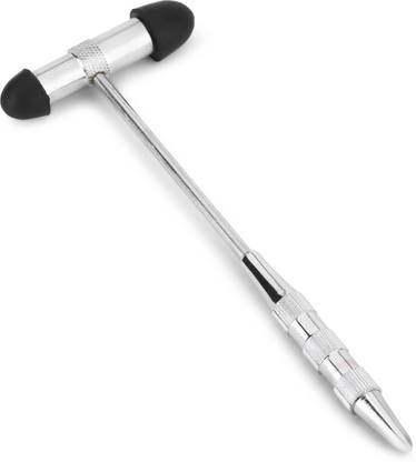 Dr. TORSO Buck Percussion Reflex Hammer for Doctors, Medical Students, Nurses I Dual Head Medical Hammer