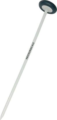 IS IndoSurgicals Medical Percussion Queen Square Pattern Knee Hammer Medical Hammer