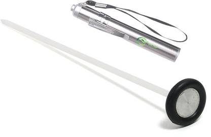 RCSP Queen Square Knee Hammer with Pen Torch - Neurologists Reflex Testing tool Medical Hammer