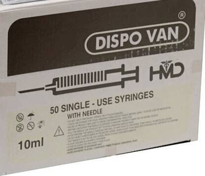 DISPOVAN SINGLE USE SYRINGE ( 10ML X 50PICS. ) Medical Needle