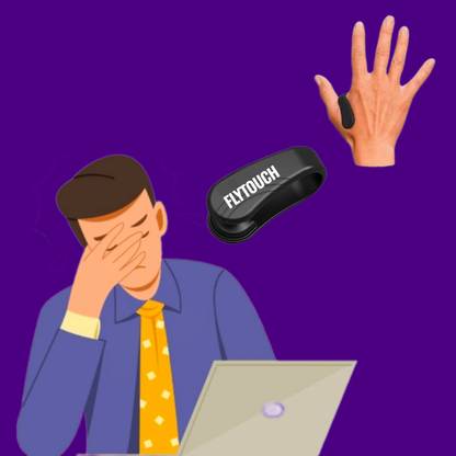 FlyTouch Acupressure Hand Pressure Point Migraine Relief Clip Headache Pressure Point K1 Medical Reacher & Grabber
